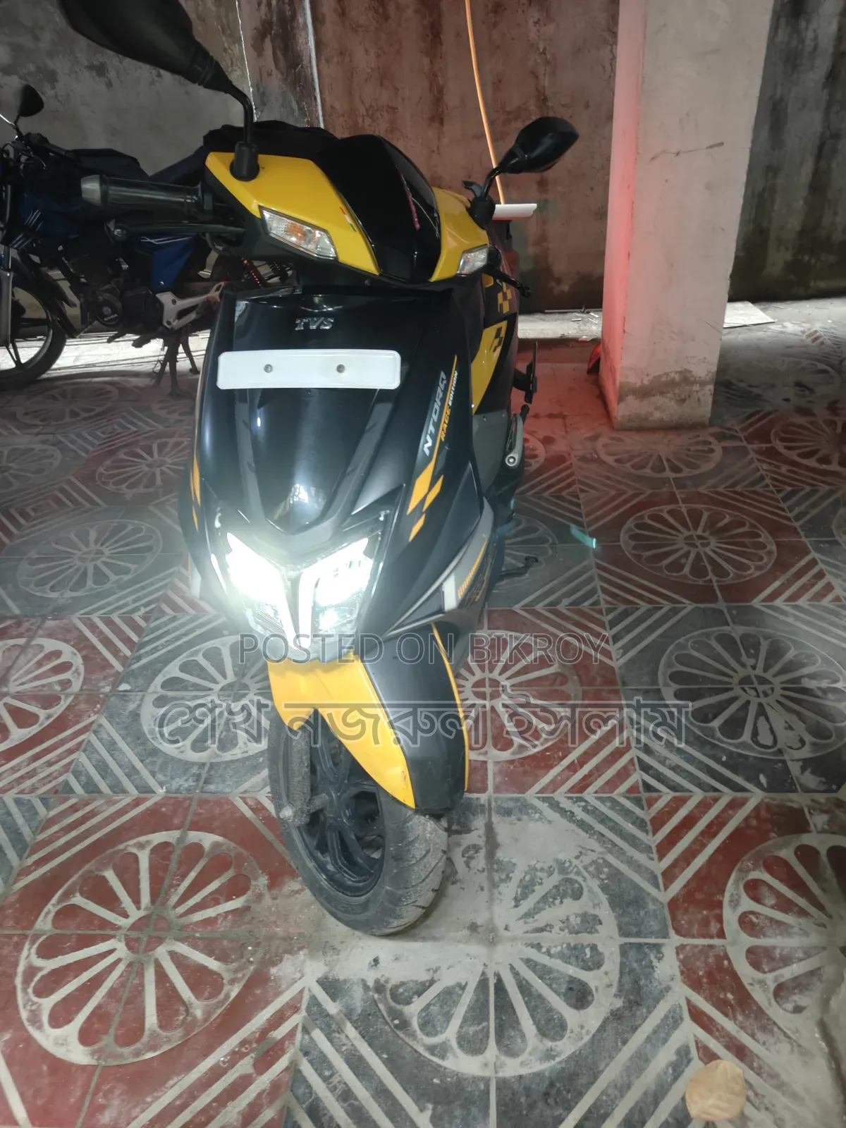 টিভিএস এনটর্ক ১২৫ ২০২২ ইয়েলো
