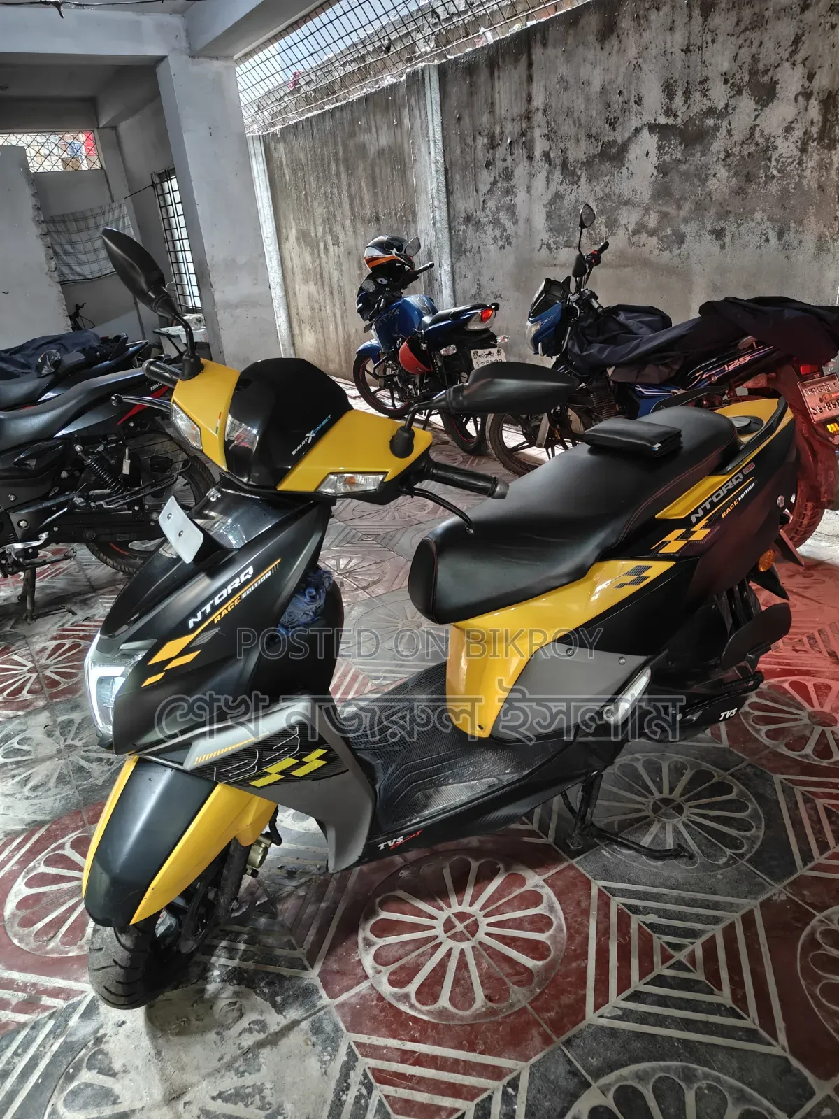 টিভিএস এনটর্ক ১২৫ ২০২২ ইয়েলো