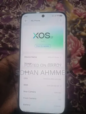 Infinix GT 30 Pro 256 GB Silver