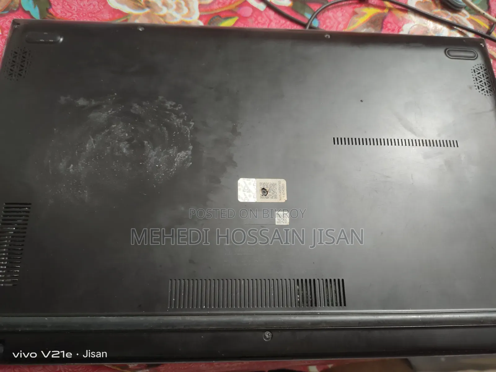 ল্যাপটপ আসুস ভিভুবুক ১৫ ওএলইডি ৮জিবি ইন্টেল কোর আই৩ এসএসডি ২৫৬জিবি