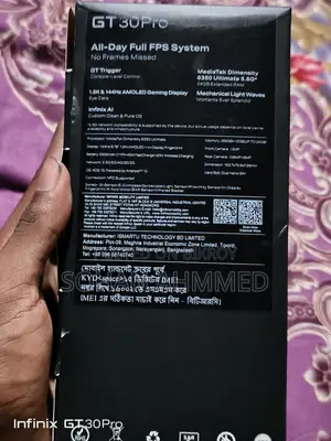 Infinix GT 30 Pro 256 GB Silver