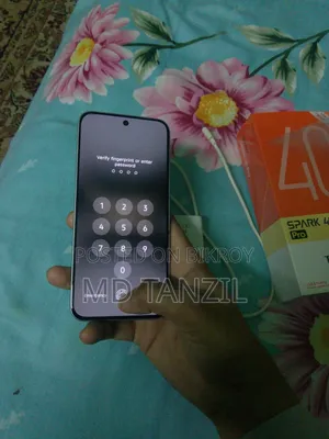 টেকনো স্পার্ক ৪০ প্রো ১২৮ জিবি গ্রে