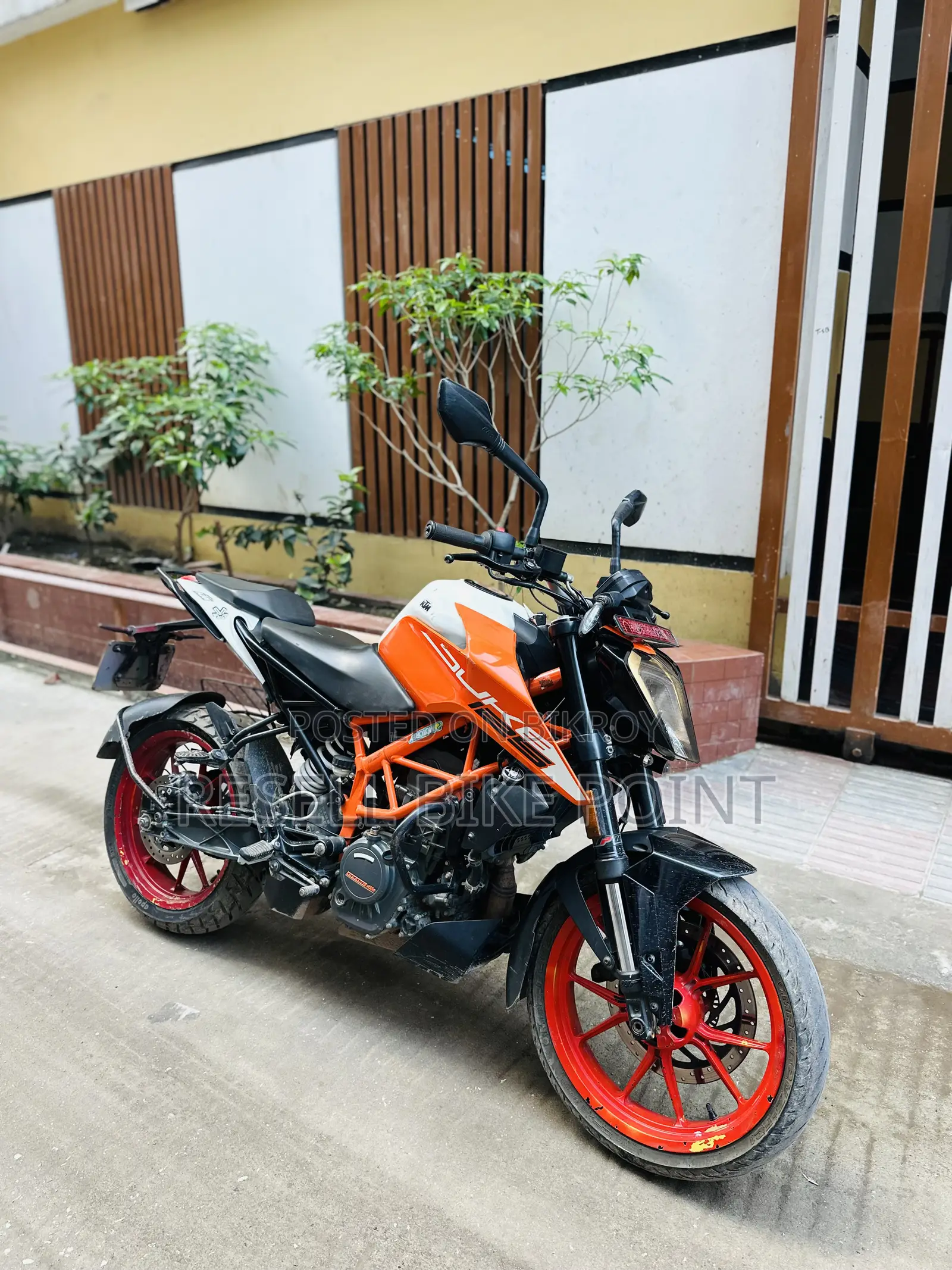 KTM Duke 125 2022 Orange