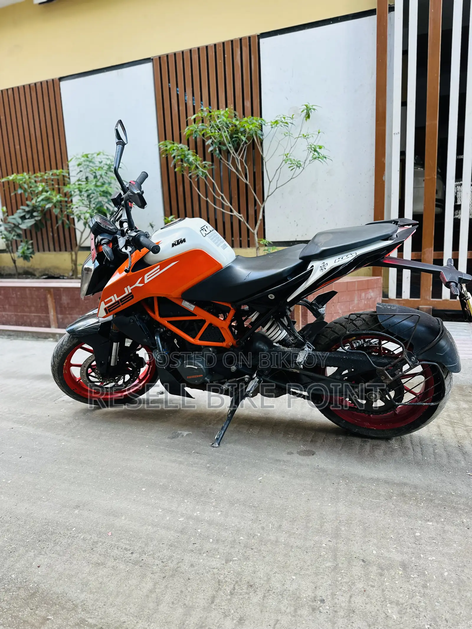 KTM Duke 125 2022 Orange