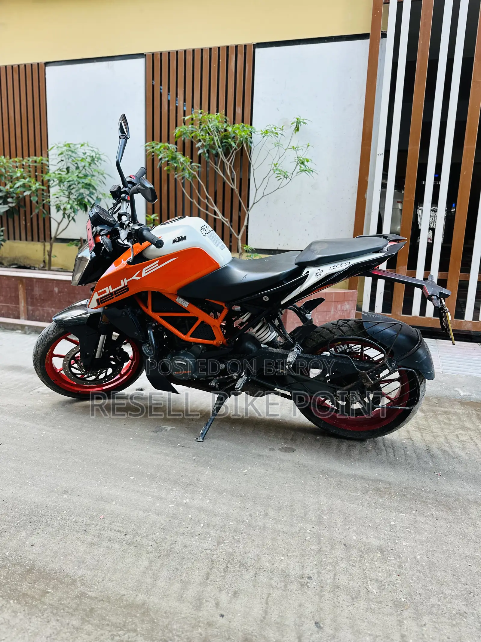 KTM Duke 125 2022 Orange