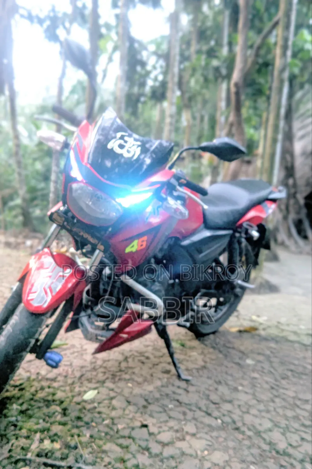 TVS Apache RTR 160 2V 2018 Red