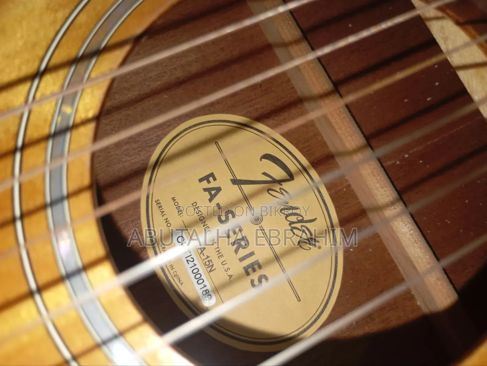 Fender FA-15N 3/4 Nylon Classical Guitar