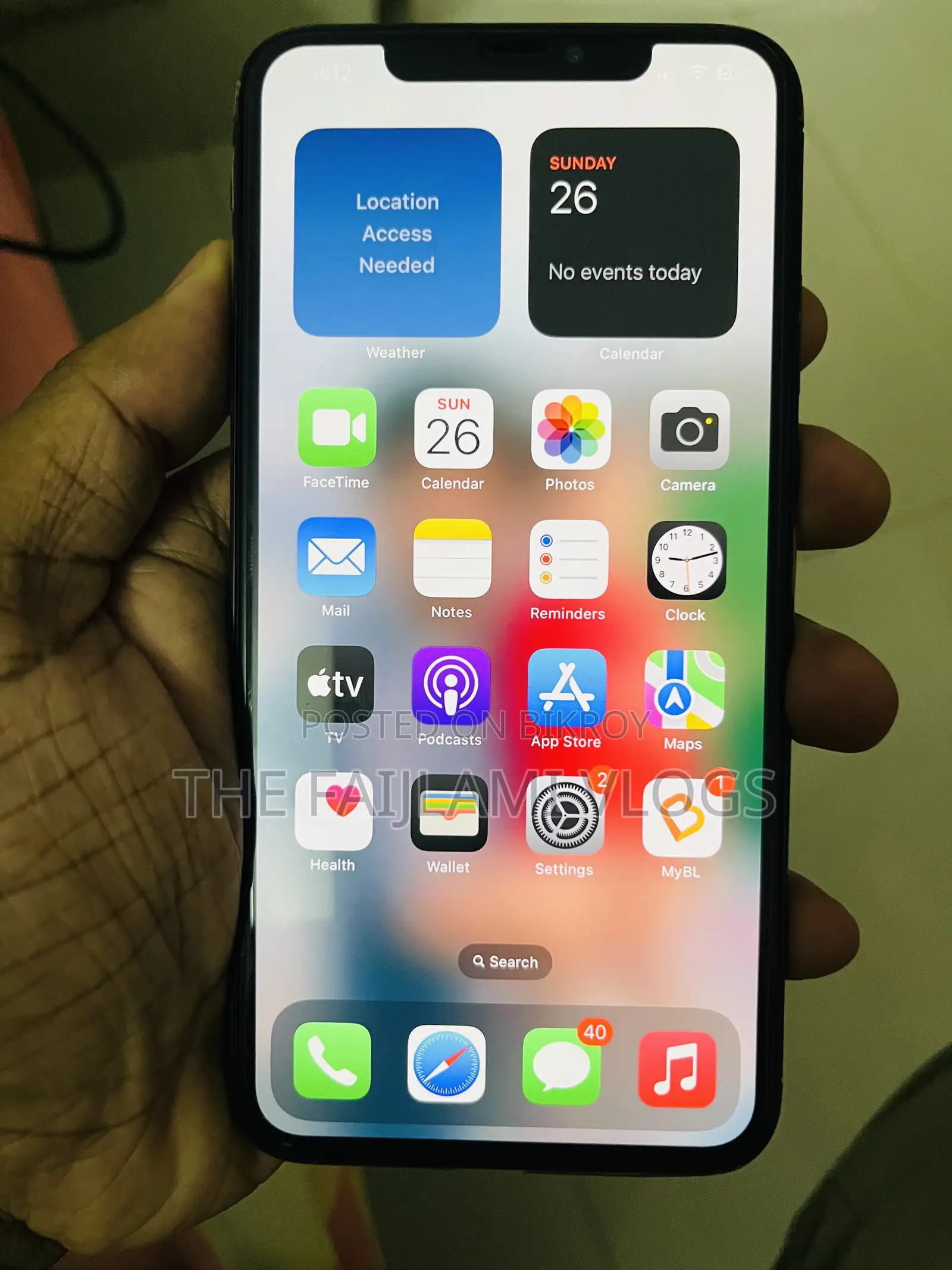 Apple iPhone XS Max 256 GB Black