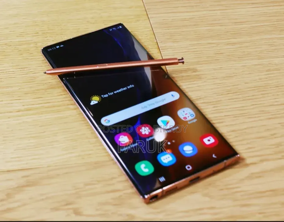 Samsung Galaxy Note 20 Ultra 5G 128 GB Gold