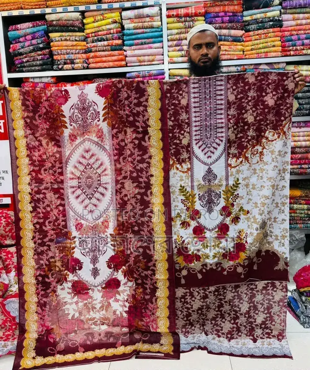 Three piece comfortable cotton fabric
