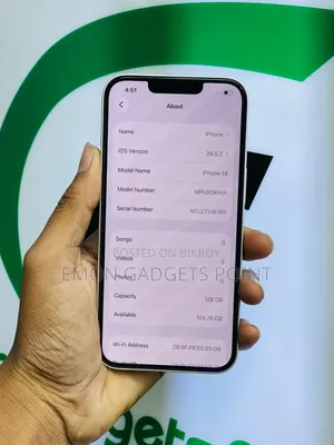 Apple iPhone 14 128 GB White