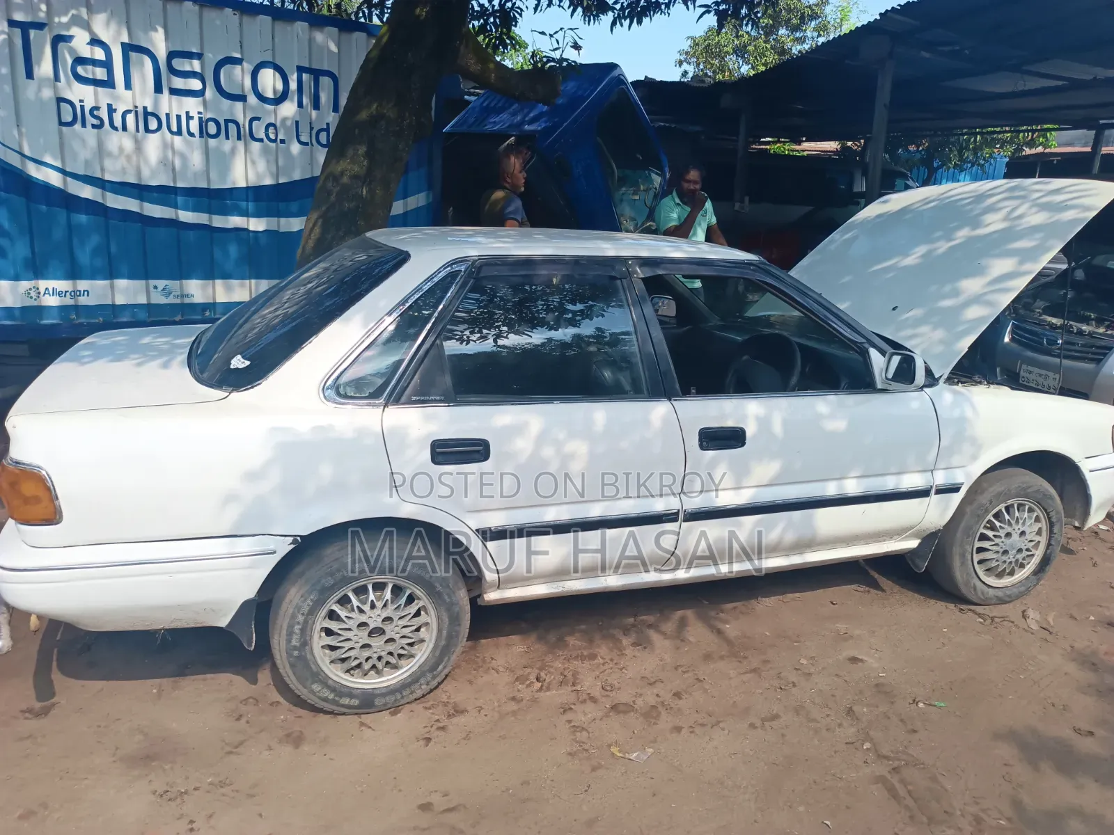 Toyota Sprinter 1988 White