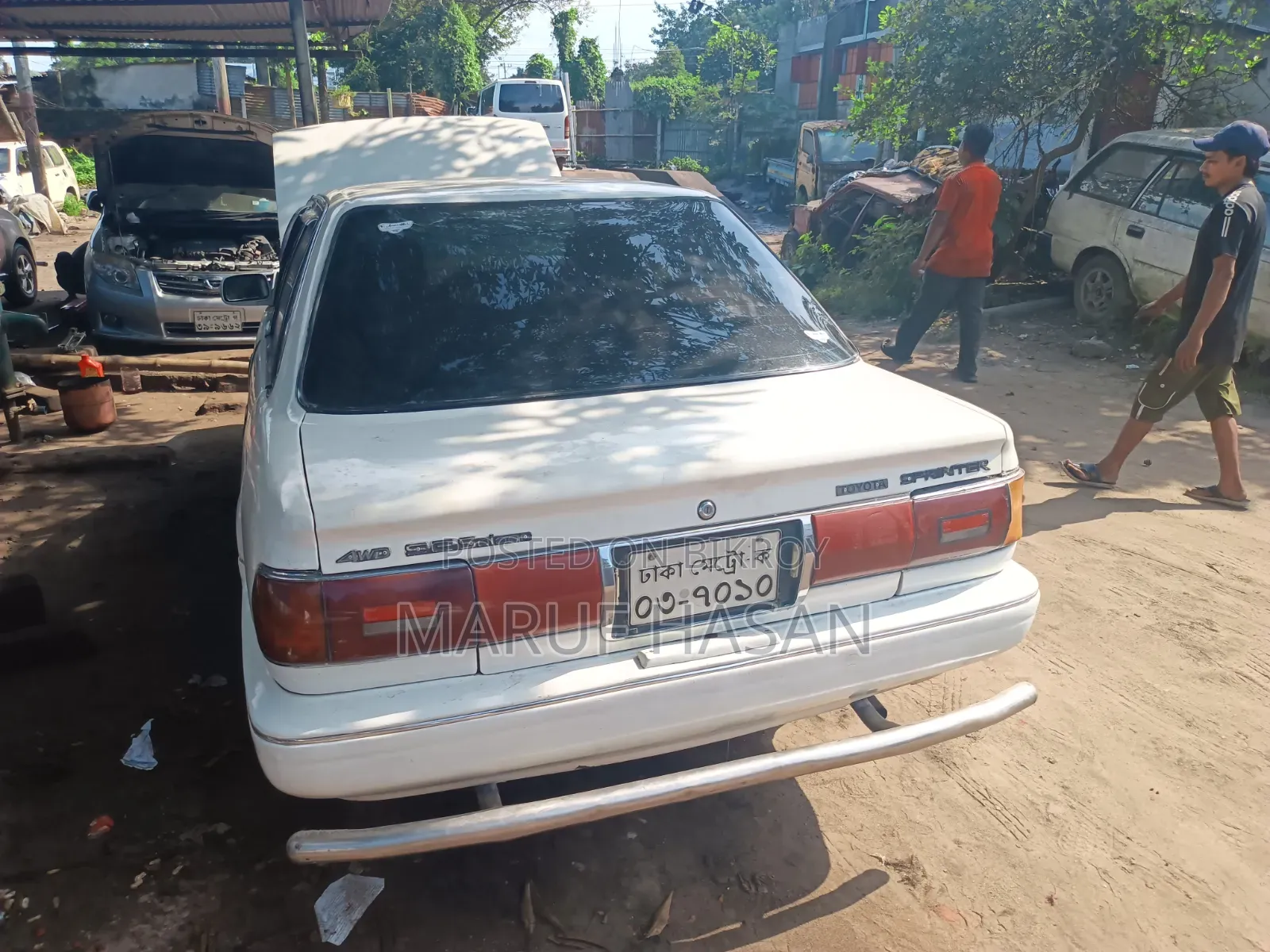Toyota Sprinter 1988 White