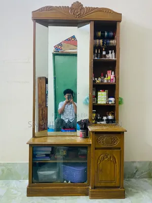 6ft × 3ft Teak Wood Dressing Table