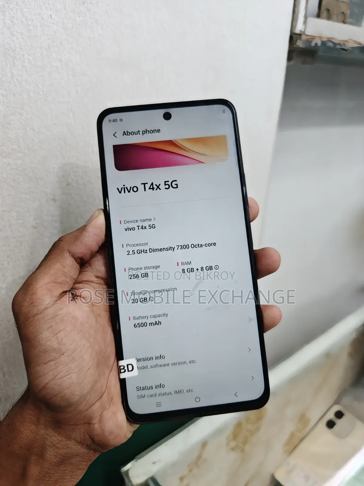 Vivo 256 GB Purple