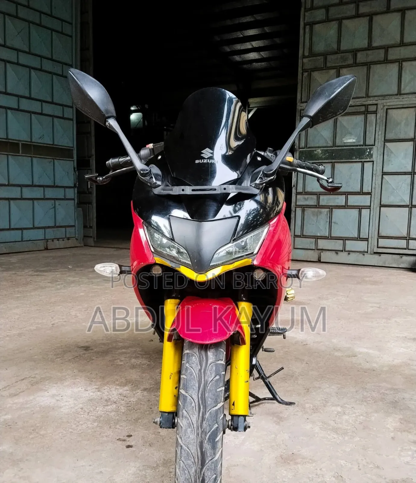 Suzuki Gixxer SF ২০২১ লাল