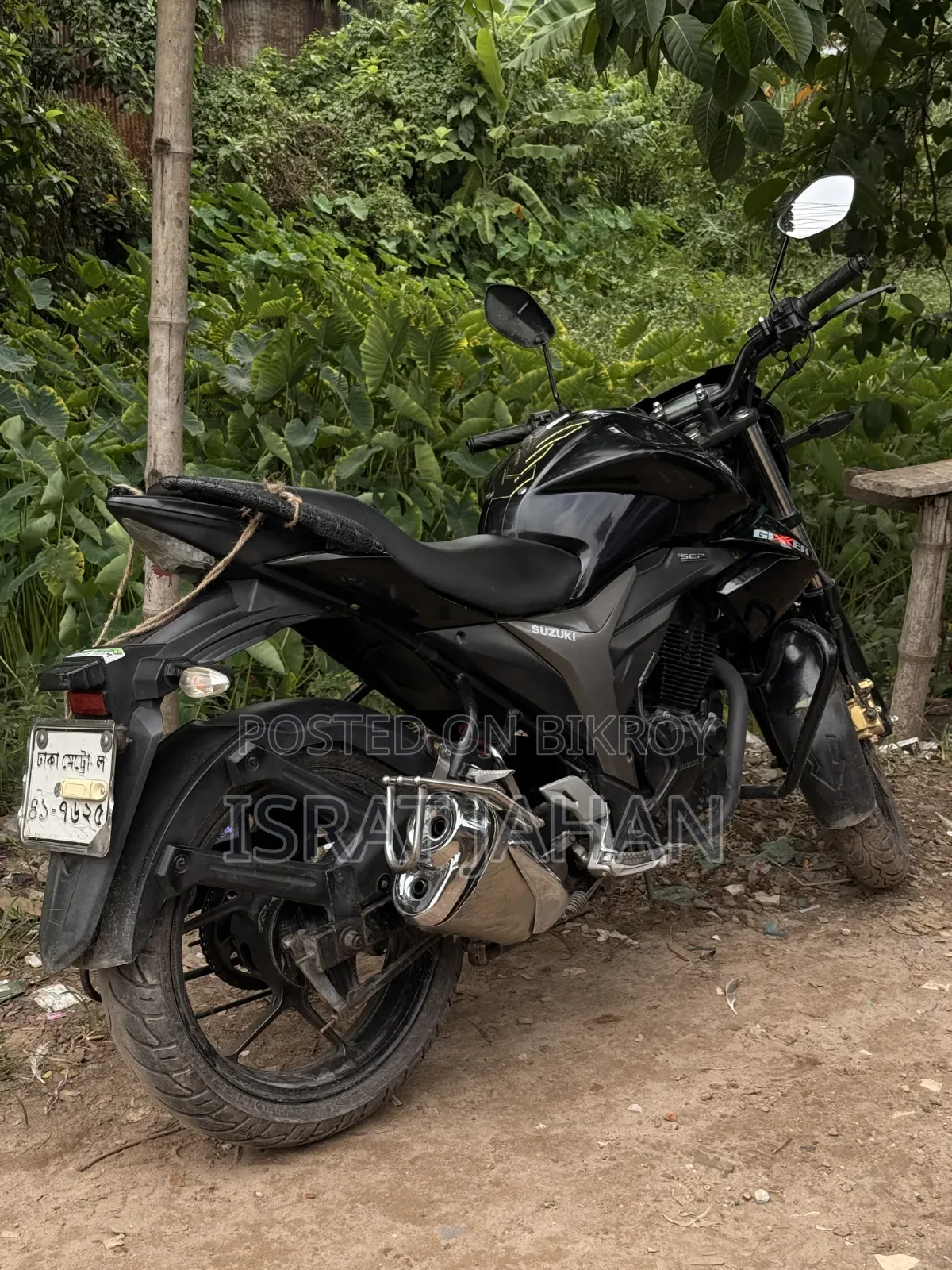 Suzuki Gixxer 2019 Black