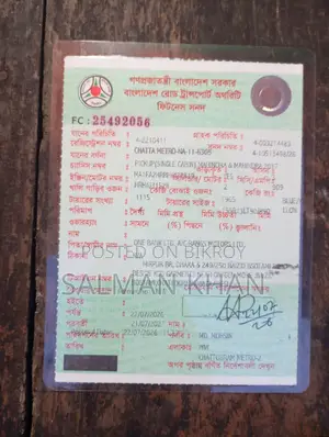 Mini Pick-Up Van, 17-Model, Registration: 2017-27, Document, Body Parts Ok