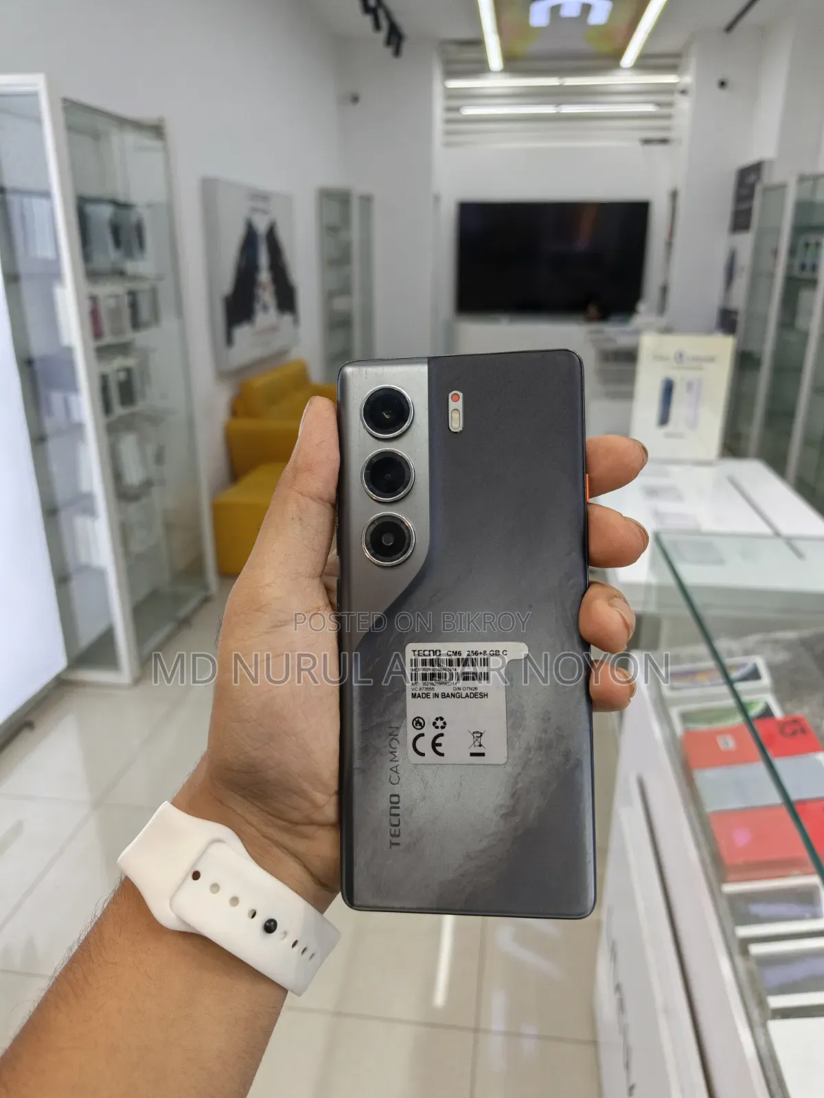 Tecno Camon 40 Pro 4G 256 GB Black