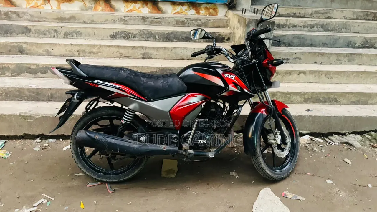 টিভিএস স্ট্রাইকার ১২৫ ২০২১ রেড
