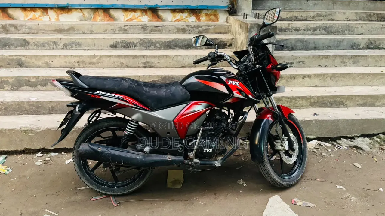 টিভিএস স্ট্রাইকার ১২৫ ২০২১ রেড