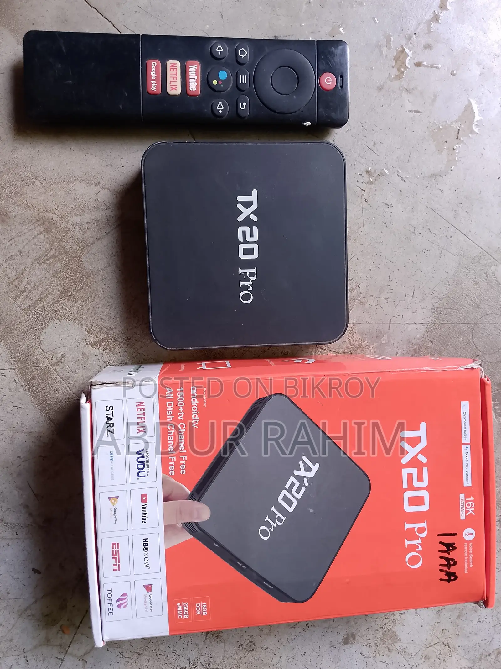 Tx 20 Pro Smart TV Box