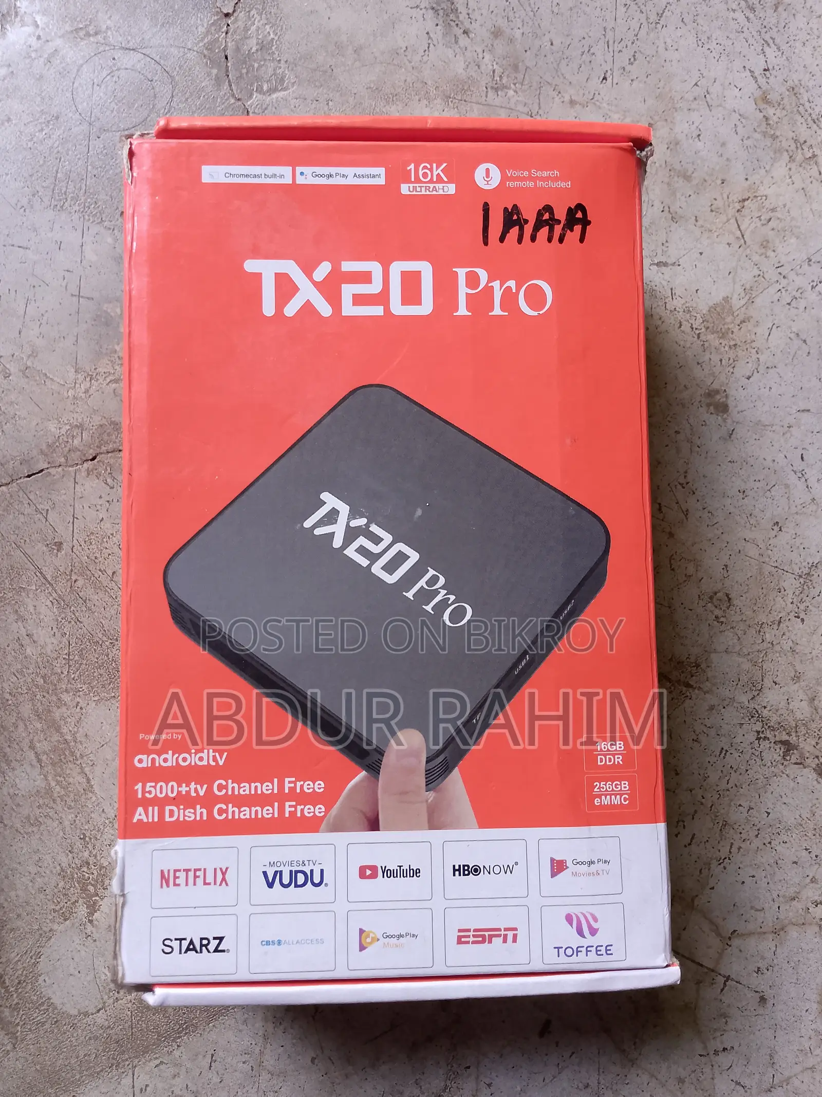 Tx 20 Pro Smart TV Box