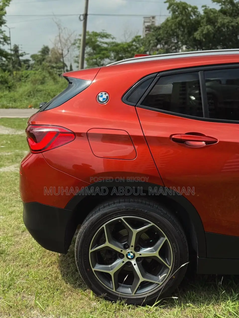 BMW X2 2018 Orange