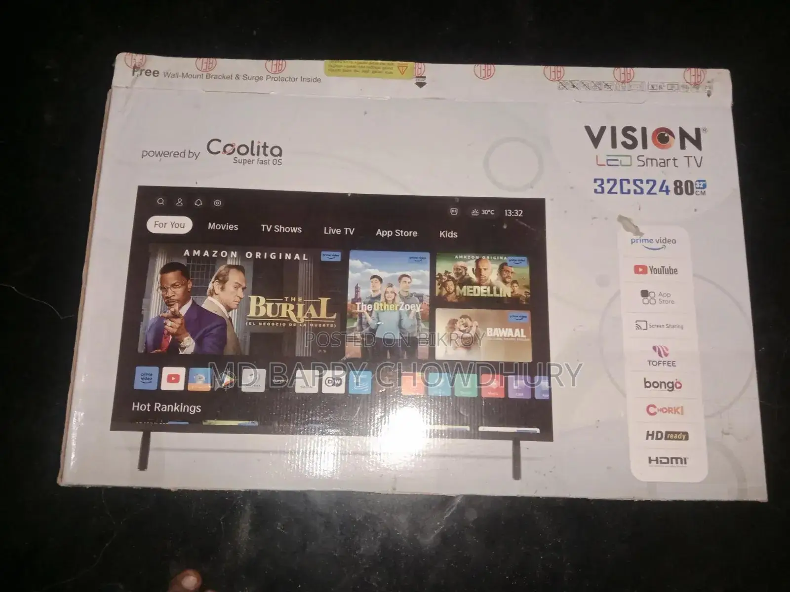 TV Fresh Condition No Scratches Must Pick Up from Location