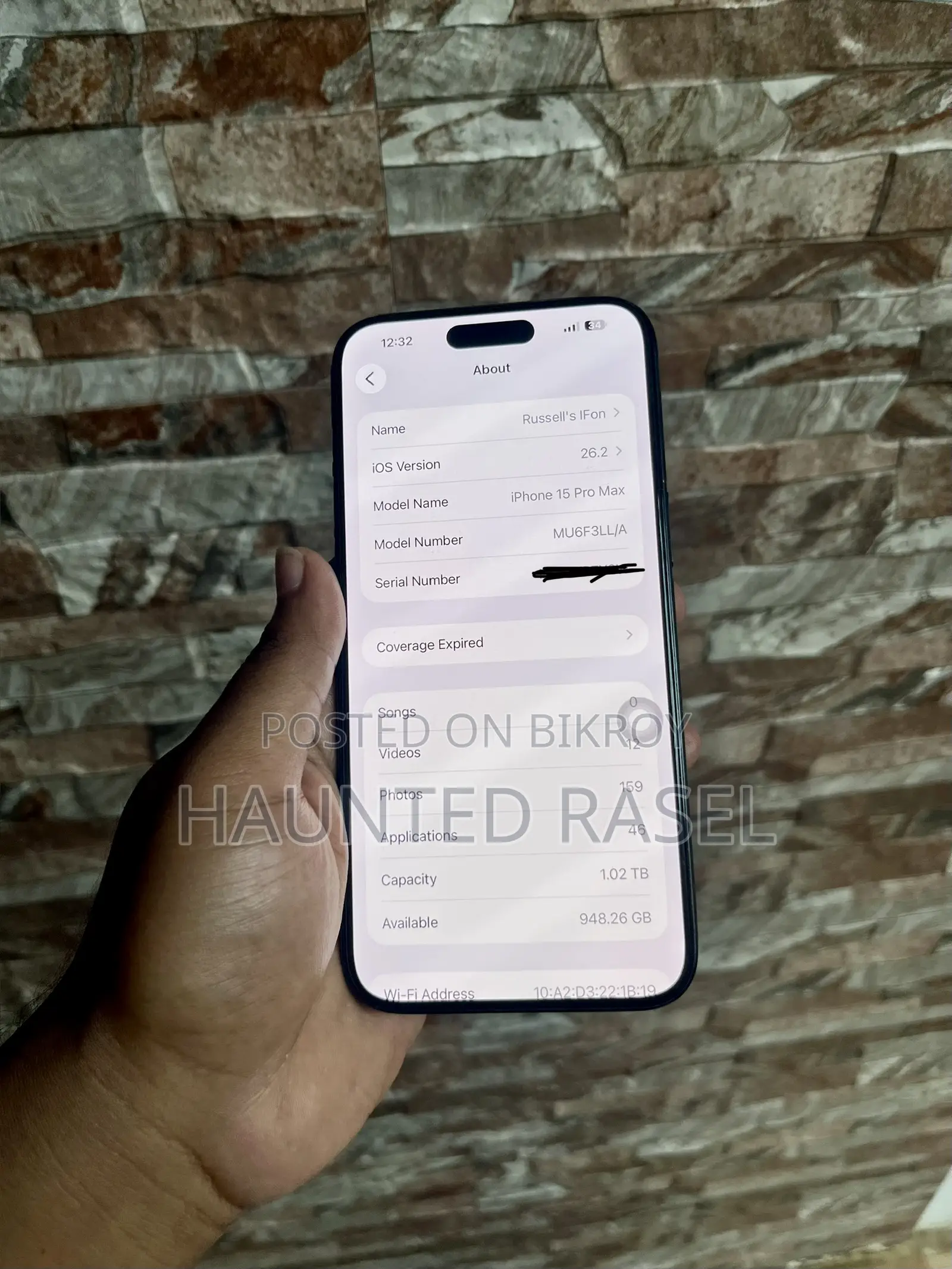 Apple iPhone 15 Pro Max 1 TB Black