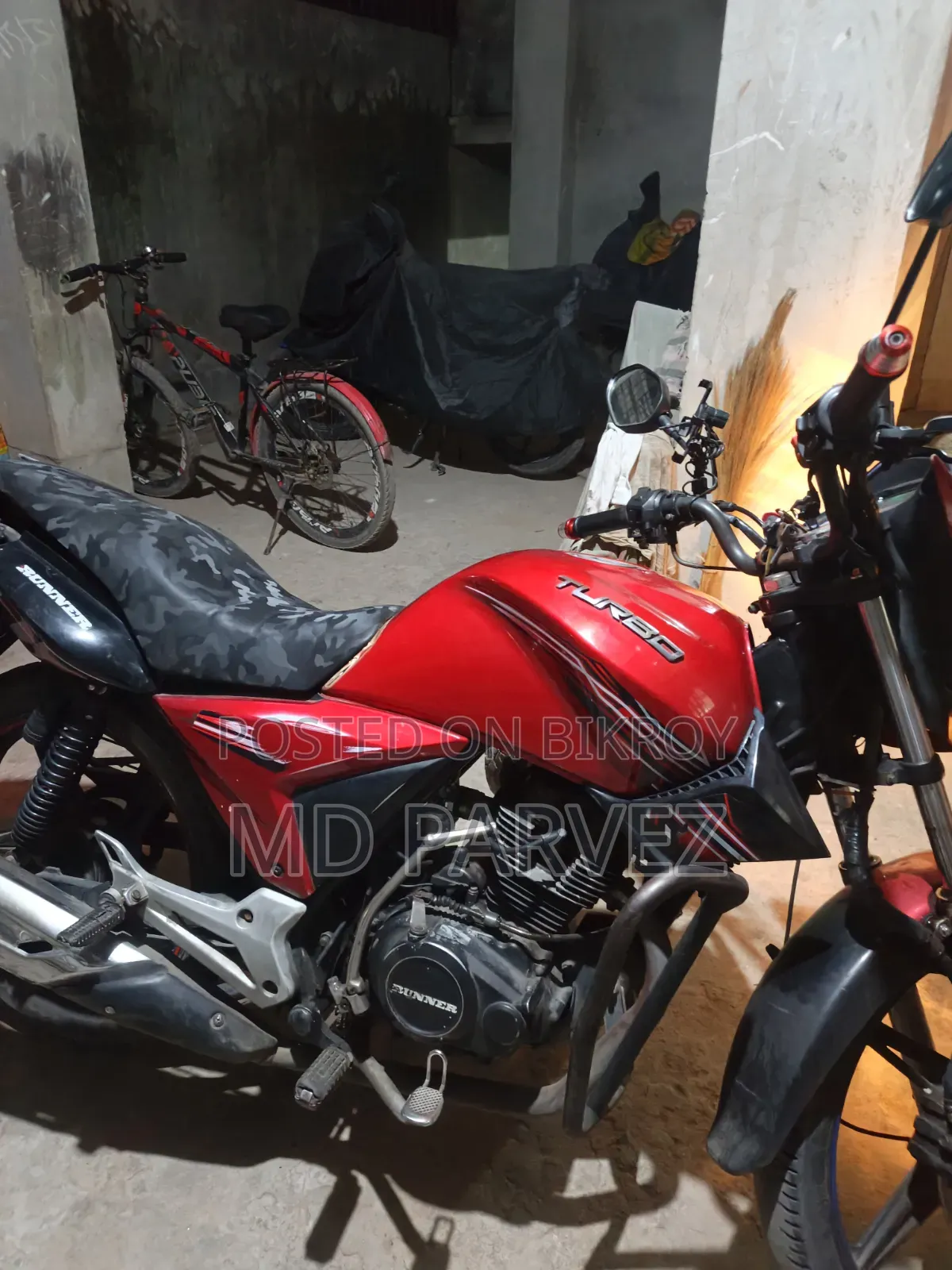 রানার টার্বো ১২৫ ২০২০ রেড