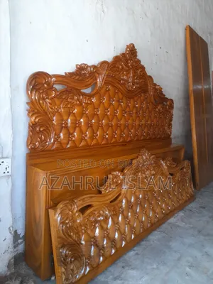 81 Wooden Full Box Bed