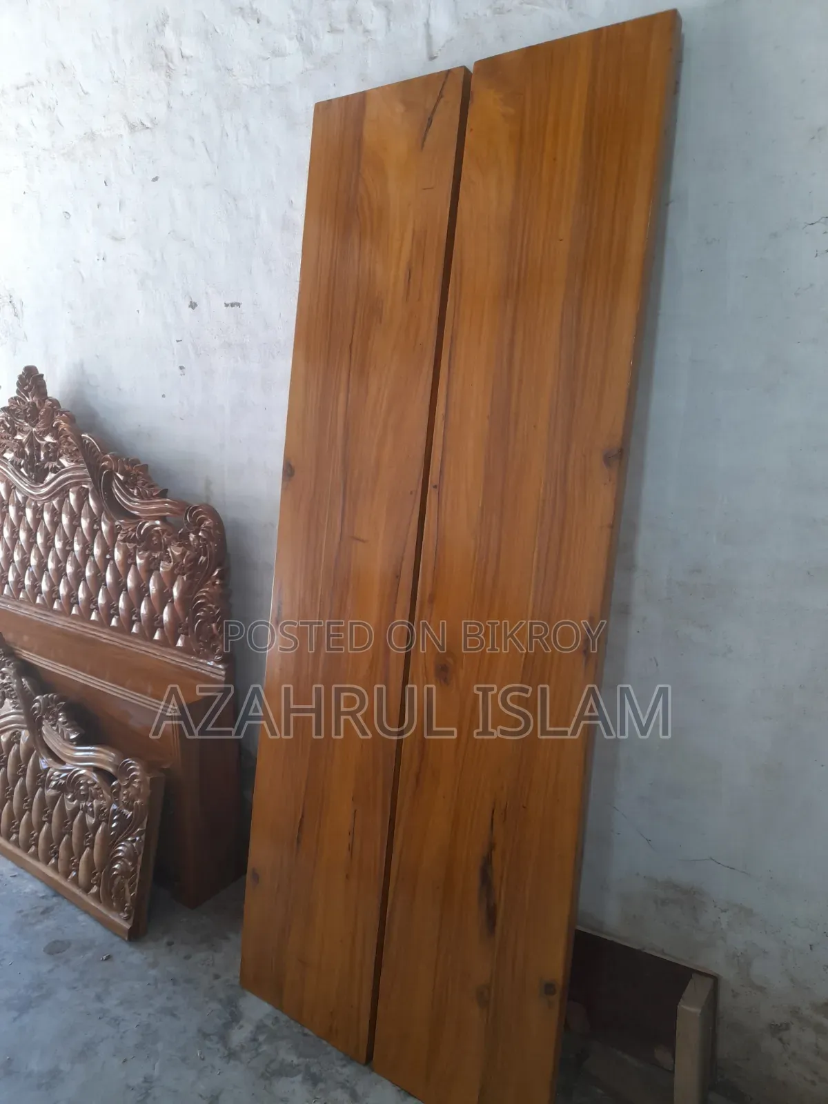 81 Wooden Full Box Bed