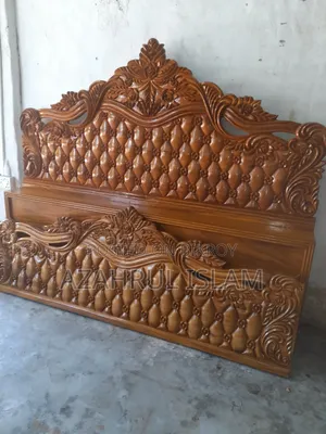 81 Wooden Full Box Bed