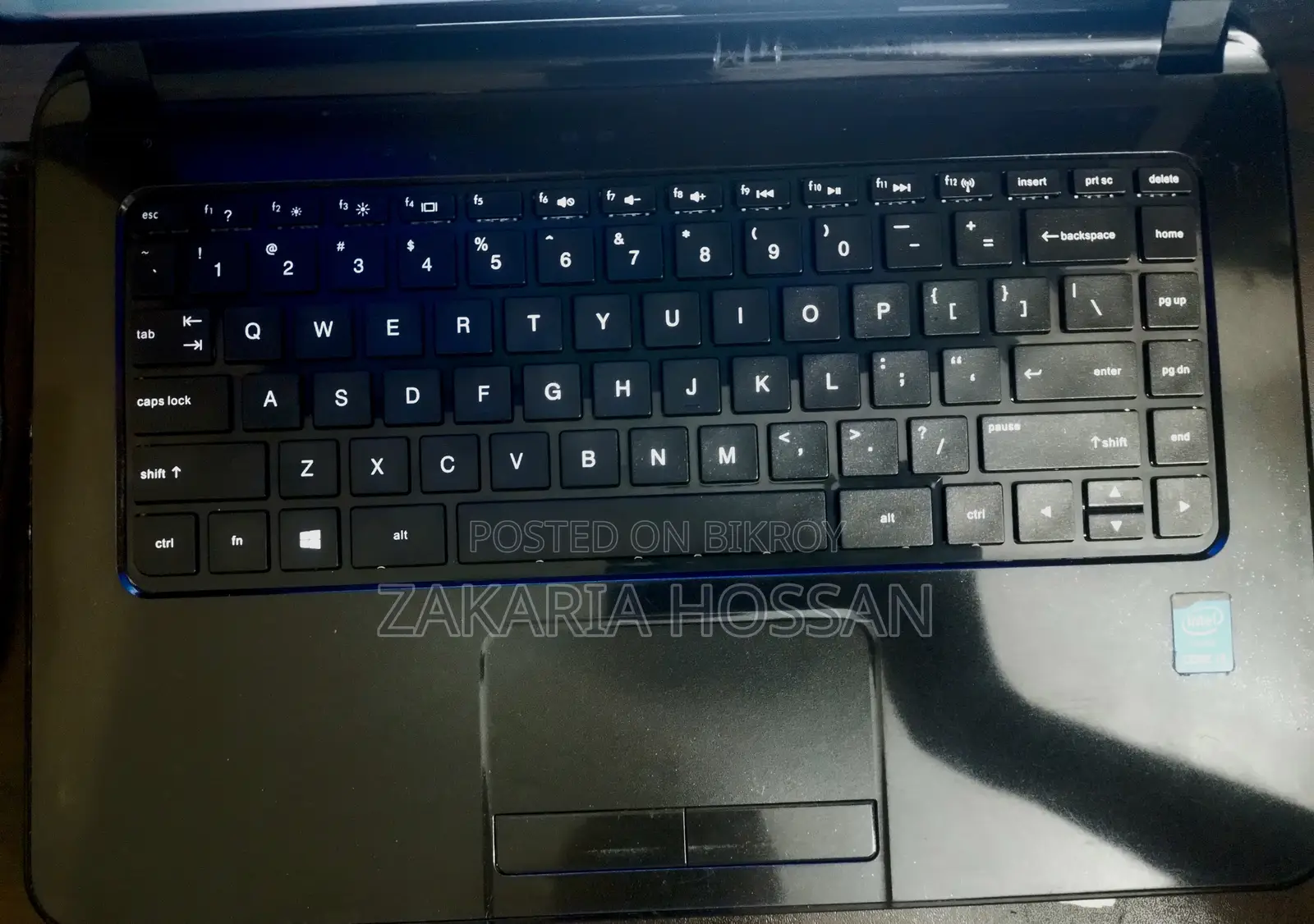 Laptop HP 4GB Intel Core I3 SSD 128GB