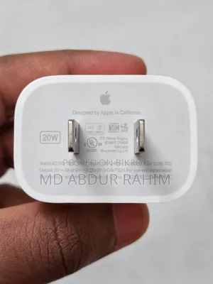 Apple iPad Mini 6, Original Charger. 20W USB-C Adapter (Model: A2305)