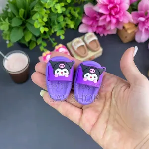 Slipper Shaped Mini Eraser Set (2Pcs)
