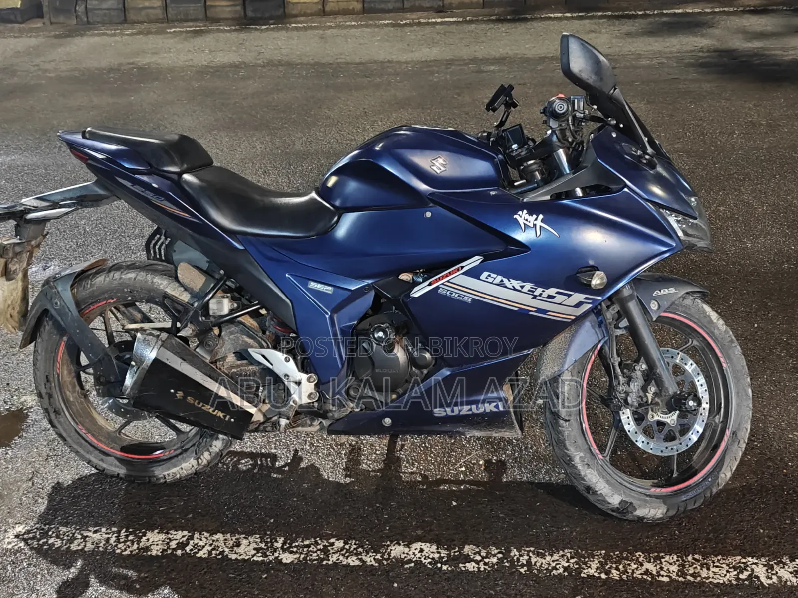 Suzuki Gixxer SF 2023 Blue