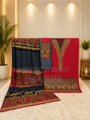 Block Print Pakistani Inspired Three Piece