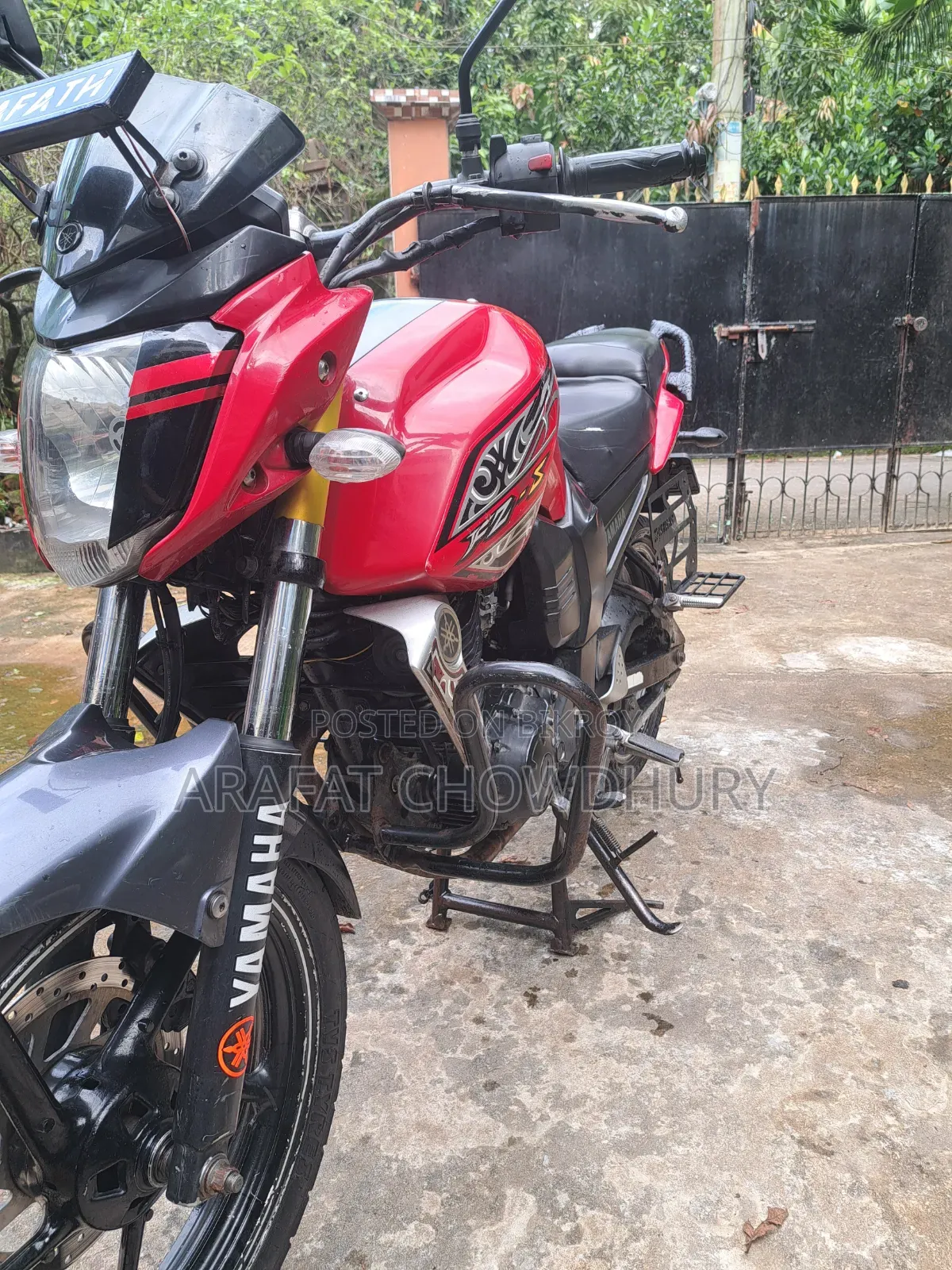 Yamaha FZ 2014 Red