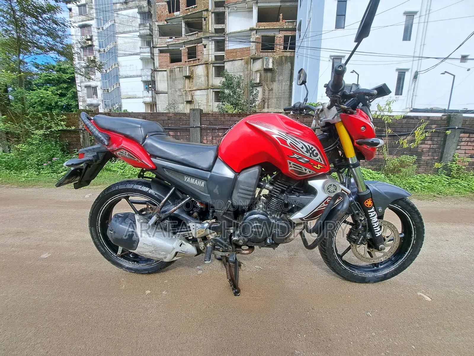 Yamaha FZ 2014 Red