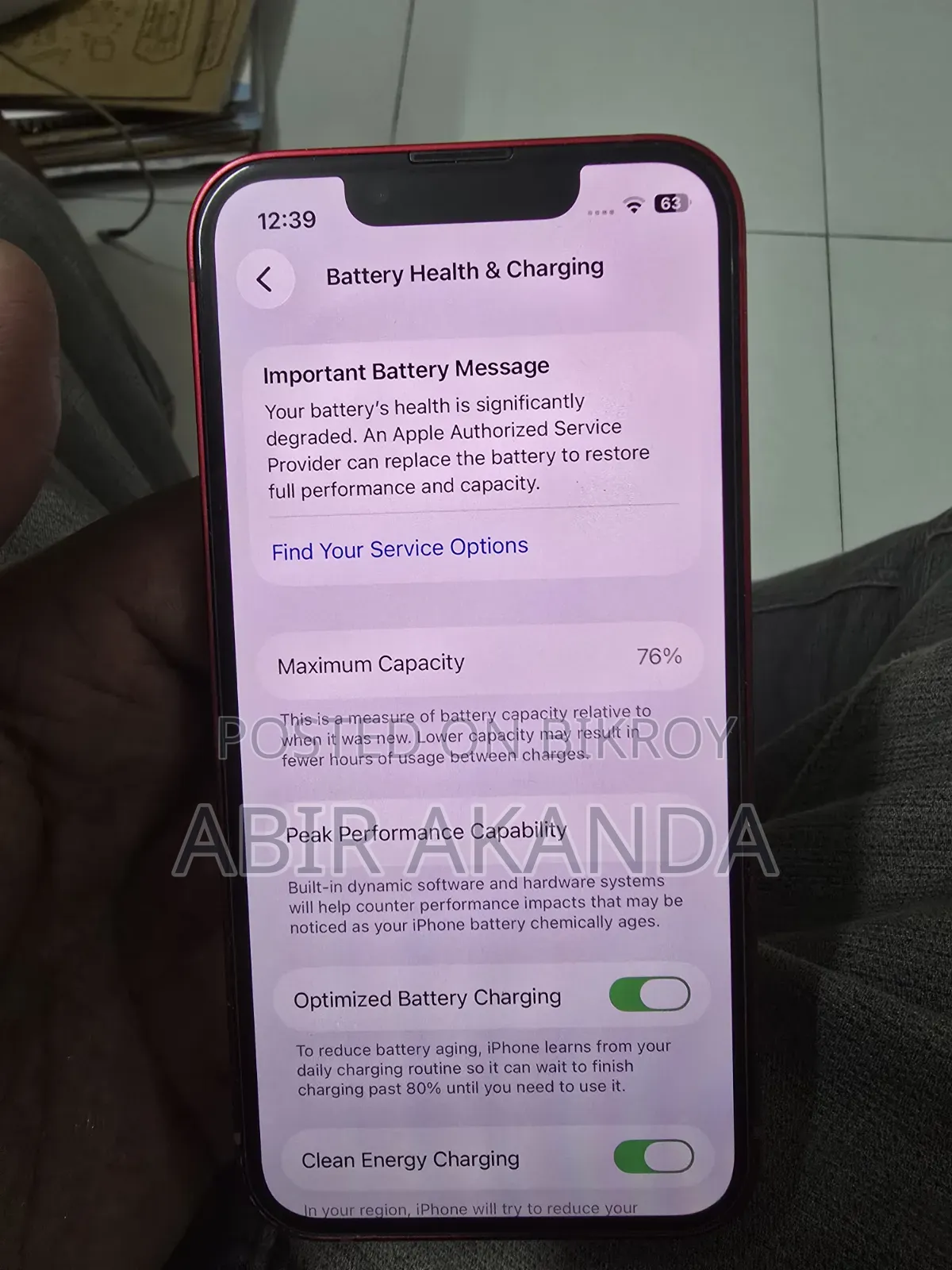Apple iPhone 13 Mini 128 GB Red