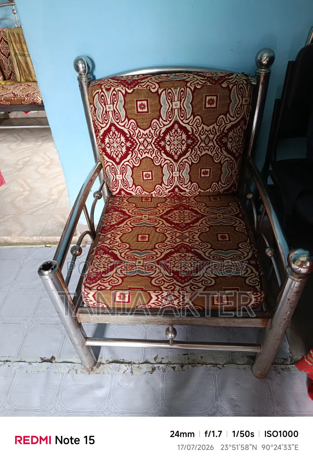 Steel Sofa Set