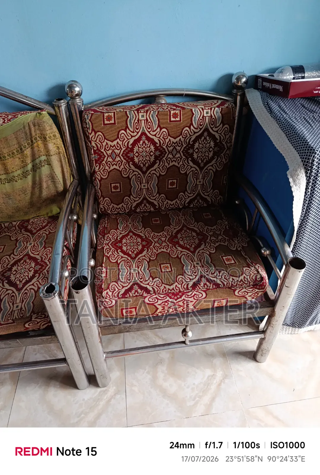 Steel Sofa Set