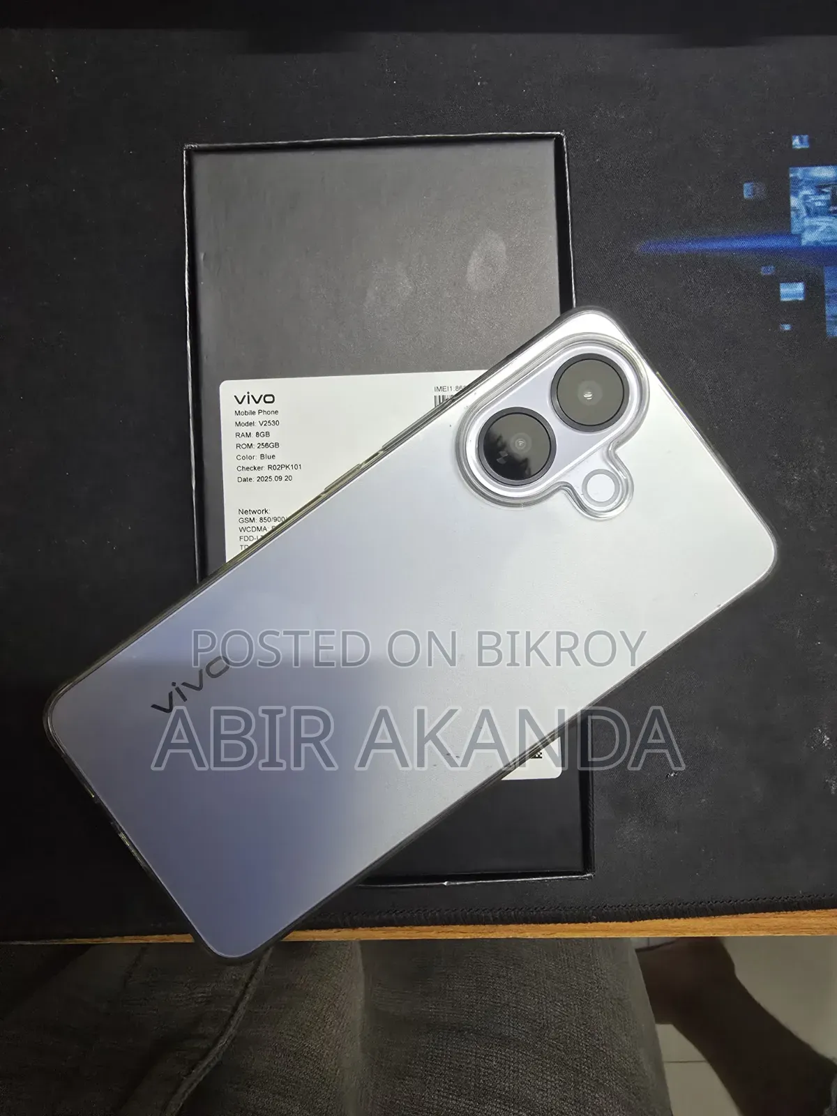 Vivo V60 Lite 4G 256 GB Blue
