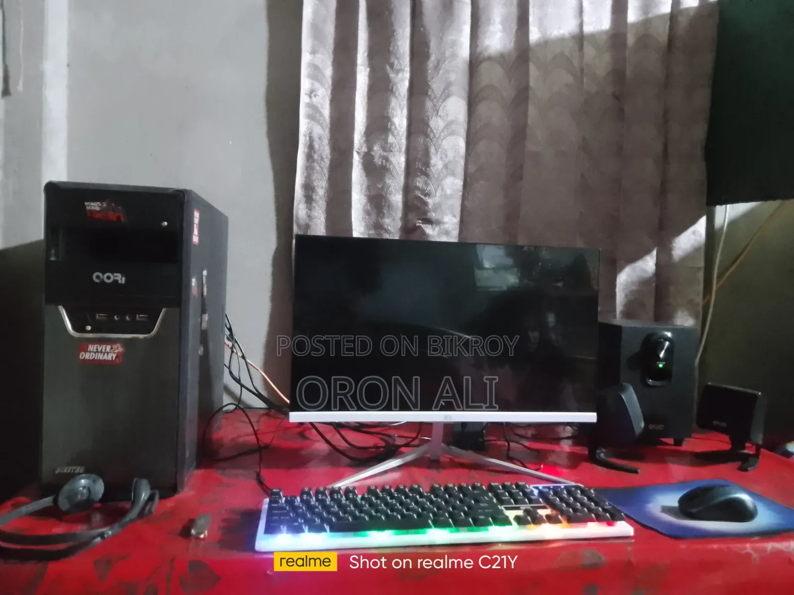 Desktop Computer 8GB Intel Core I3 SSD 128GB