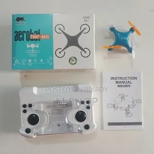 Aerobat 360° Mini Pocket Drone With Remote Control – Compact