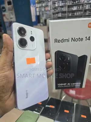 শাওমি রেডমি নোট ১৪ ফোরজি ২৫৬ জিবি কালো