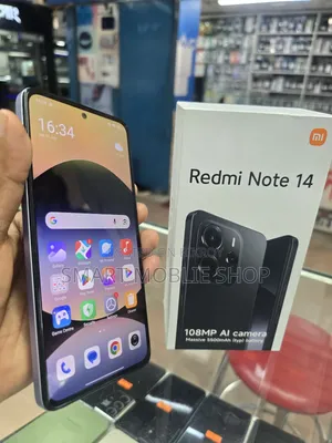 শাওমি রেডমি নোট ১৪ ফোরজি ২৫৬ জিবি কালো