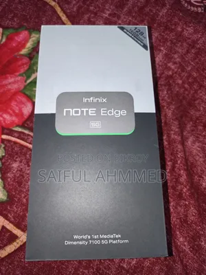New Infinix Note Edge 128 GB Black
